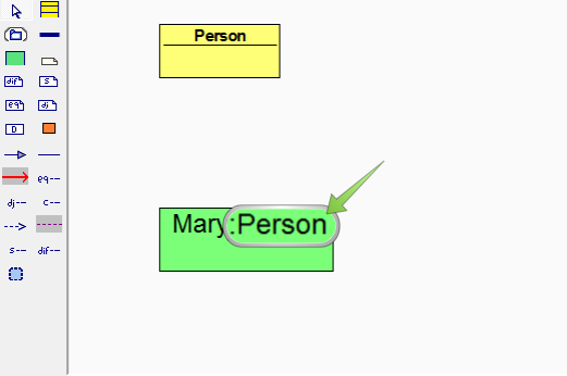 Instance Of Text
